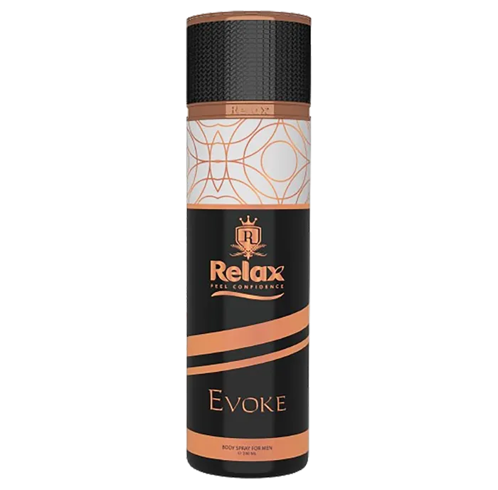 Relax Evoke Body Spray For Men - 200ml Relax