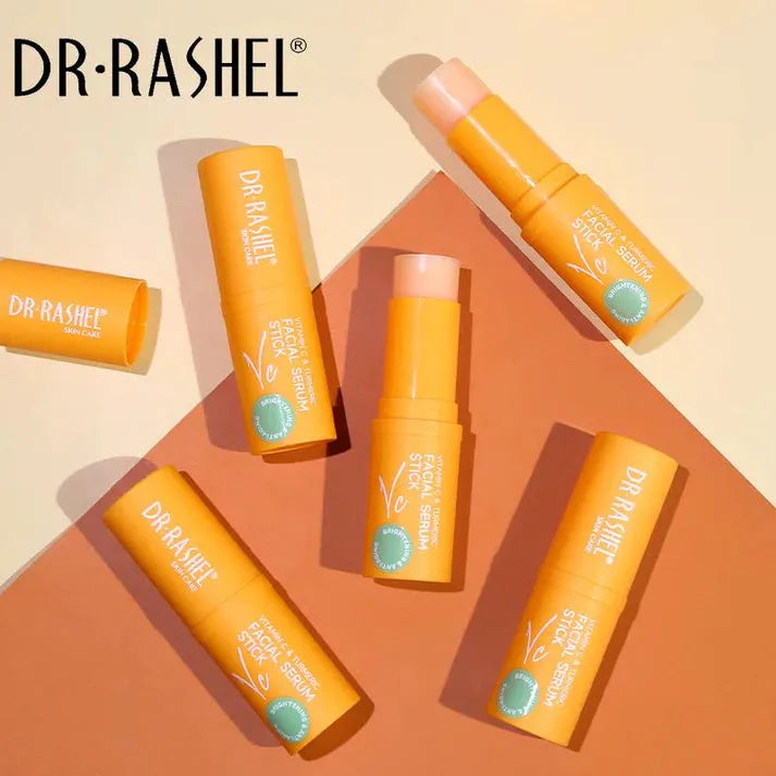 Dr.Rashel Facial Serum Stick Vitamin C & Turmeric Skin-Renewing Energy Stick - 7g DR.Rashel