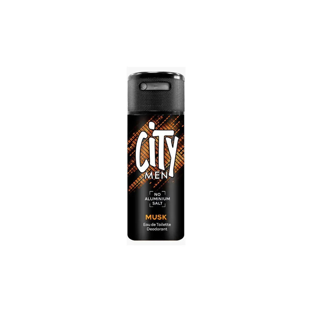 City Men Deodorant Spray For Men Musk - 150ml City Men