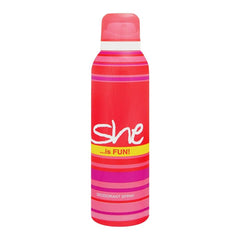 She Is Fun Deodorant Spray, For Women, 200ml She