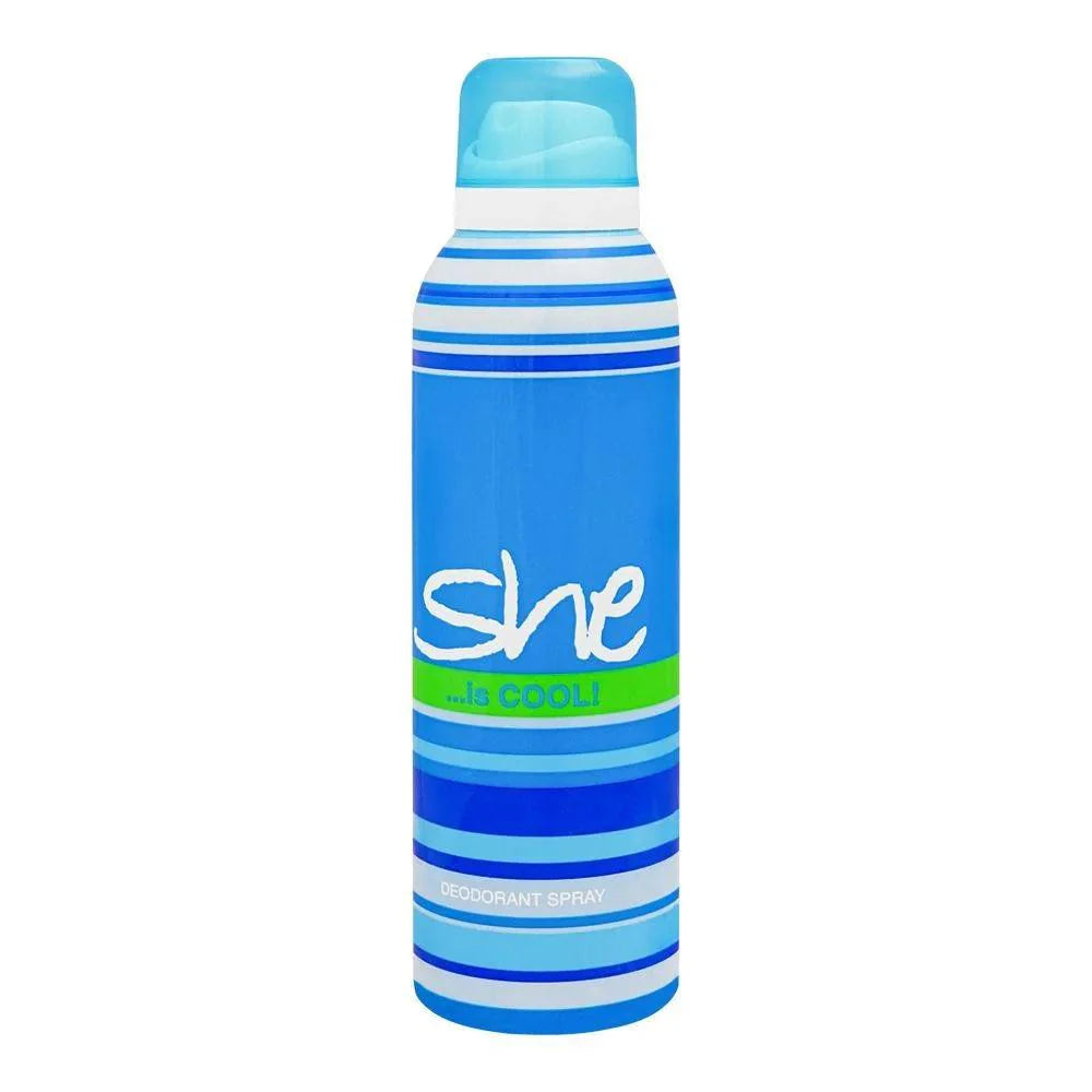 She Is Cool Deodorant Spray, For Women, 200ml She