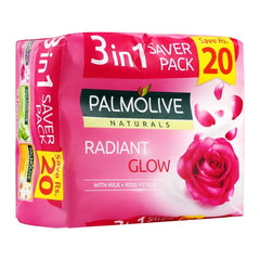 Palmolive Naturals Glow Soap, 3-In-One Pack - 3X145g Palmolive