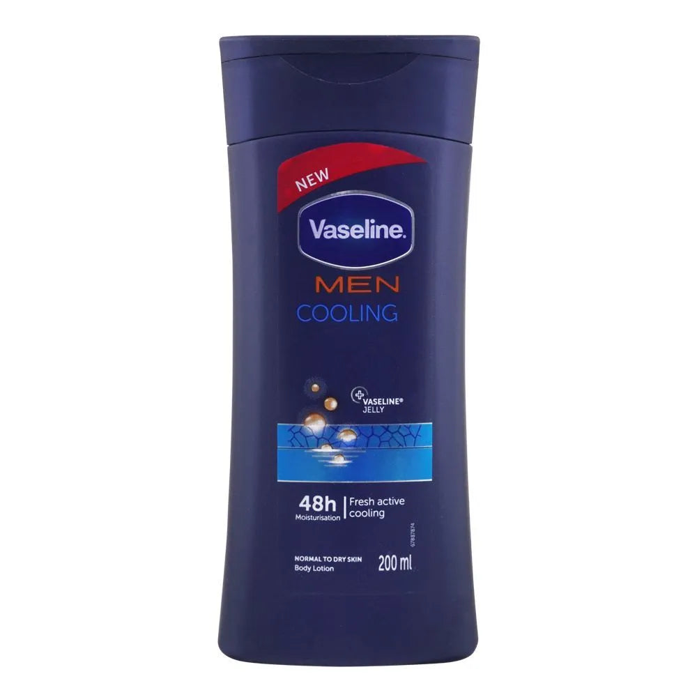 Vaseline Men Cooling 48H Body Lotion - 200ml Vaseline