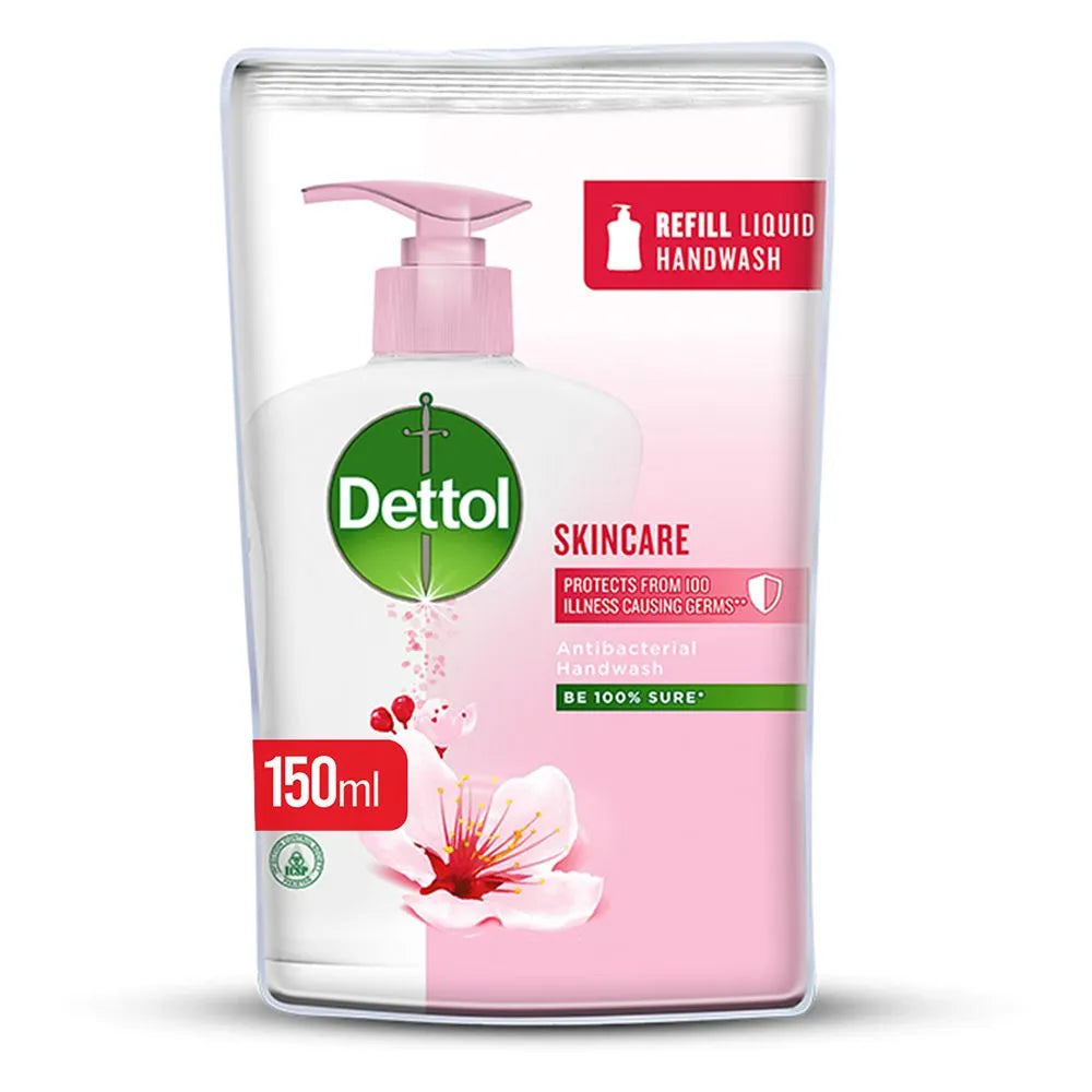Dettol Skincare Antibacterial Hand Wash Refill – 150 ml Dettol