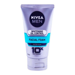 Nivea Men Whitening Oil Control Facial Foam - 100ml Nivea