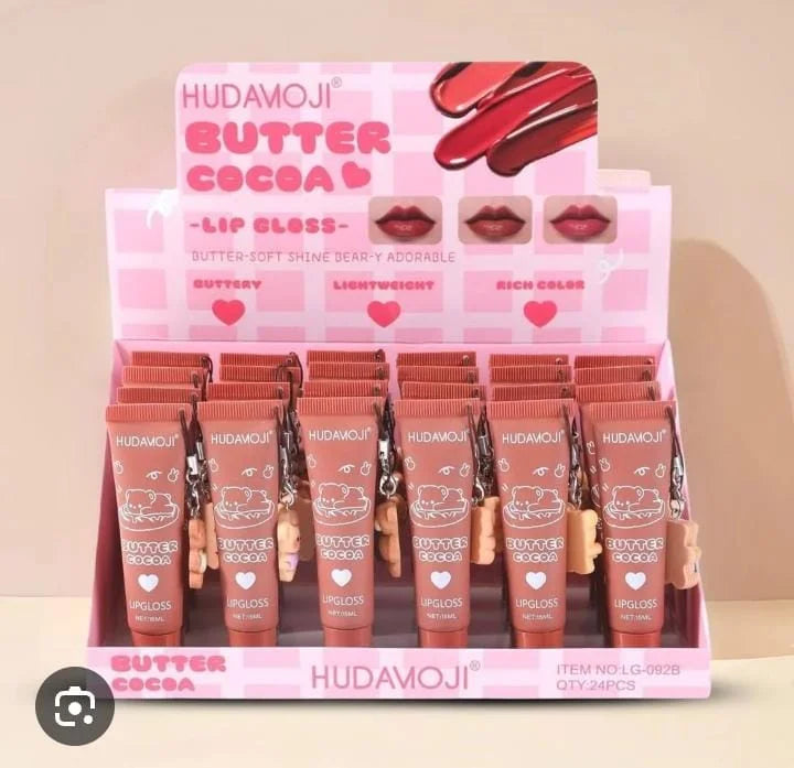 Hudamoji Butter Cocoa Lipgloss 15ml Hudamoji