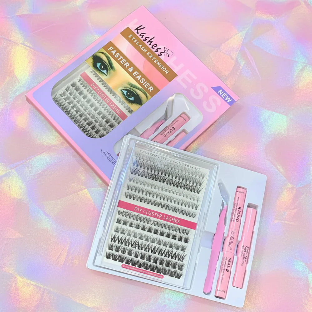 Kashess DIY Eyelash - 120 Clusters Kashess