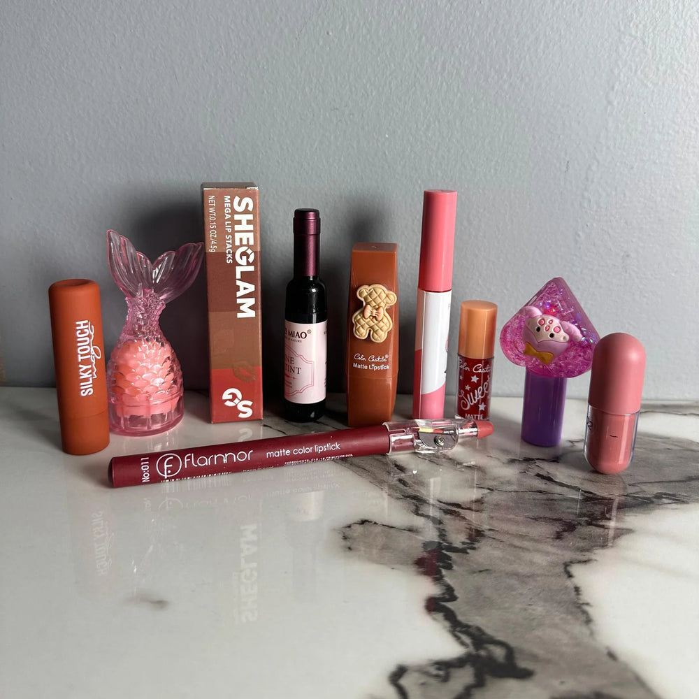 10 in 1 Lip Bundle Cosmia.pk