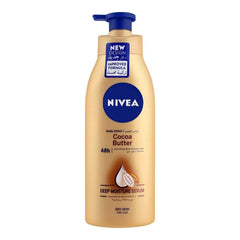 NIVEA Cocoa Butter Dry Skin Body Lotion with Deep Moisture Serum Nivea