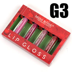 Miss Rose Shine & Matte Lipgloss Miss Rose
