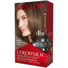 REVLON (Italy) 40 Medium Ash Brown 3D Hair Color Revlon
