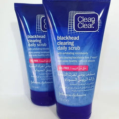 Clean & Clear Blackhead Clearing Daily Face Scrub, Oil Free - 150ml Clean & Clear