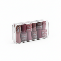 Glamour Permanent Matte Nail Polish - 12 Pcs Set Glamour