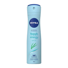 Nivea 48H Fresh Energy Quick Dry Anti-Perspirant Deodorant Body Spray, For Women - 150ml Nivea