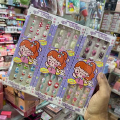 New Pack of 12pcs Cartoon Characters Artificial Nails Cosmia.pk