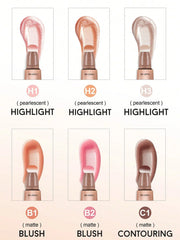 Handaiyan Puff Tube Blush & Highlighter Each Handaiyan