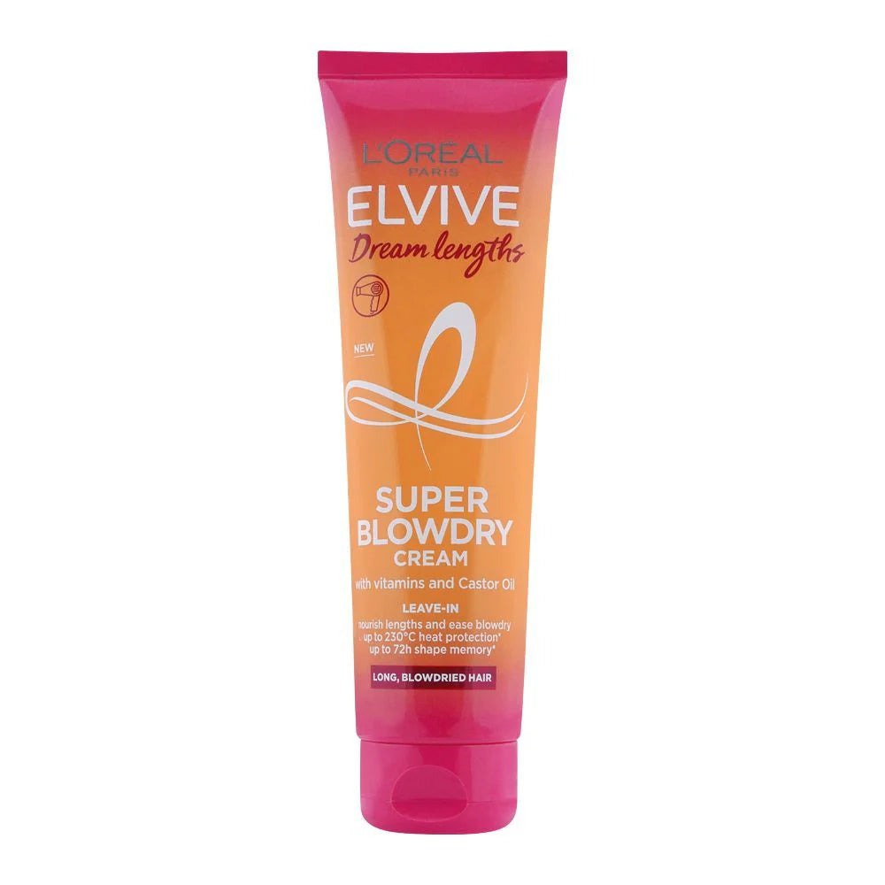 L'Oréal Paris Elvive Dream Lengths Super Blowdry Cream - 150ml Loreal Paris