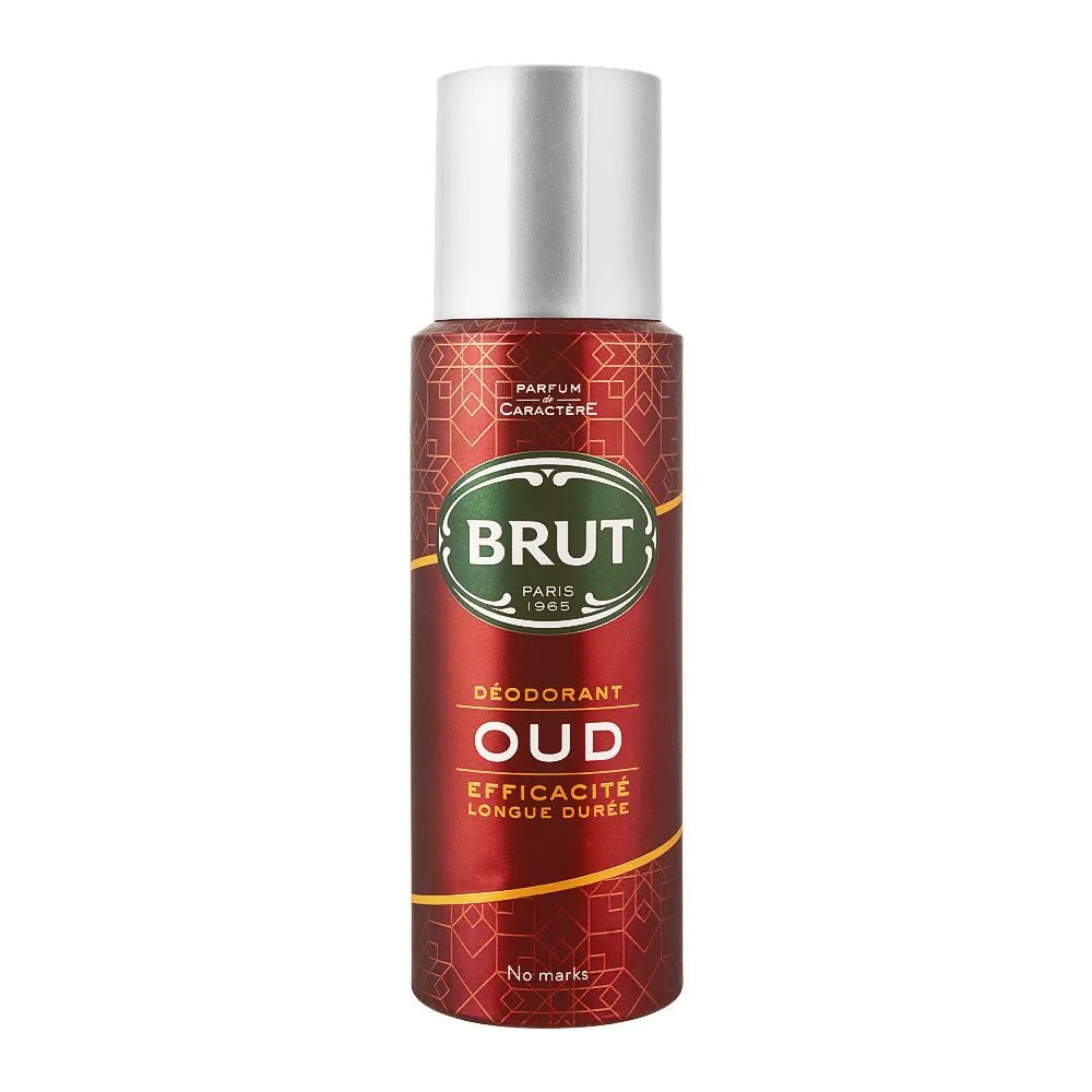 Brut Oud Deodorant Body Spray, For Men - 200ml Brut
