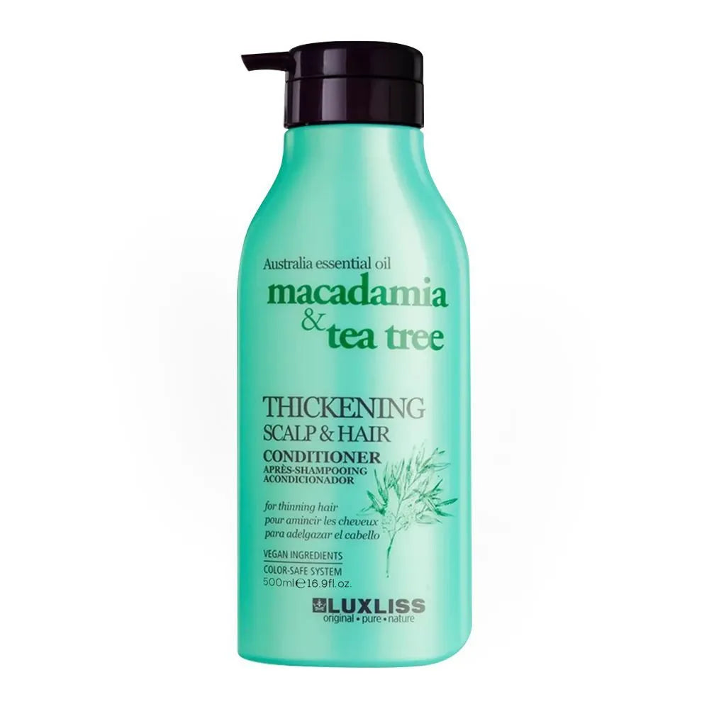 Beaver Luxliss Macadamia & Tea Tree Thickening Scalp & Hair Beaver