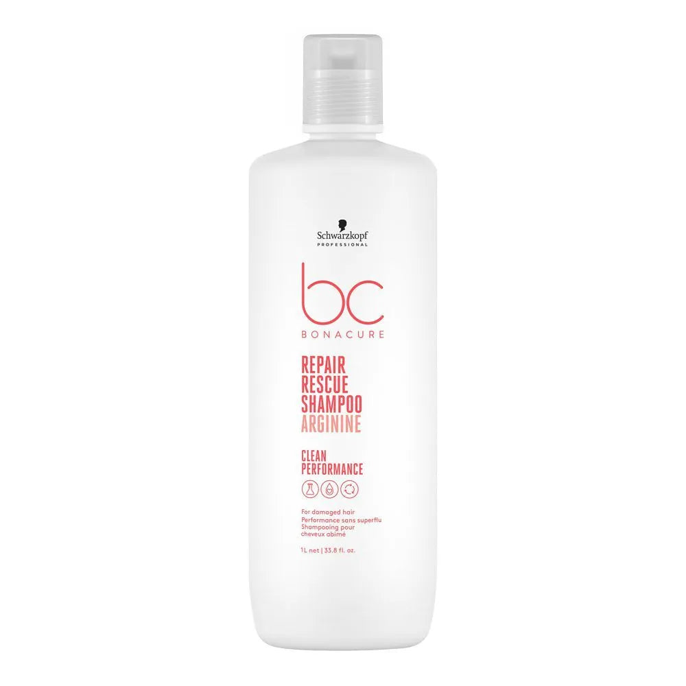 Schwarzkopf BC Bonacure Repair Rescue Arginine Damaged Hair Shampoo - 1L Schwarzkopf
