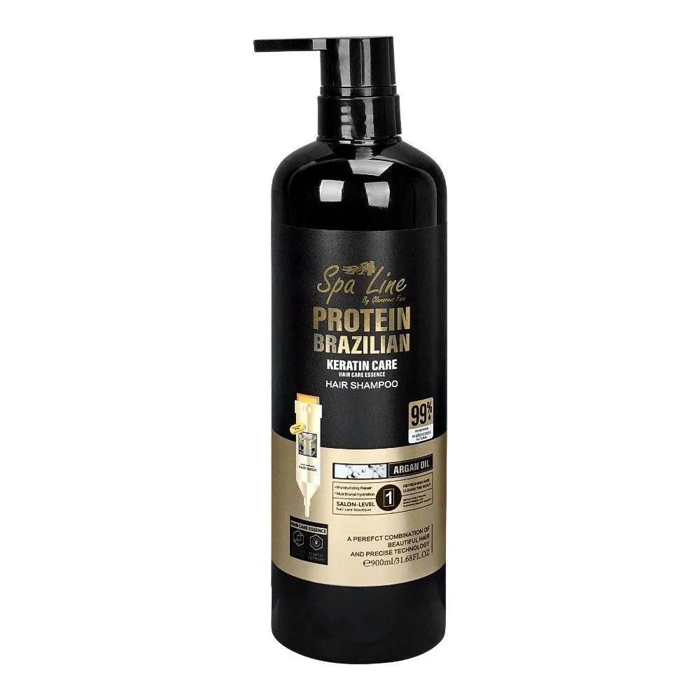 Glamourous Face Spa Line Protein Brazilian Keratin Care Hair Shampoo Spa Line
