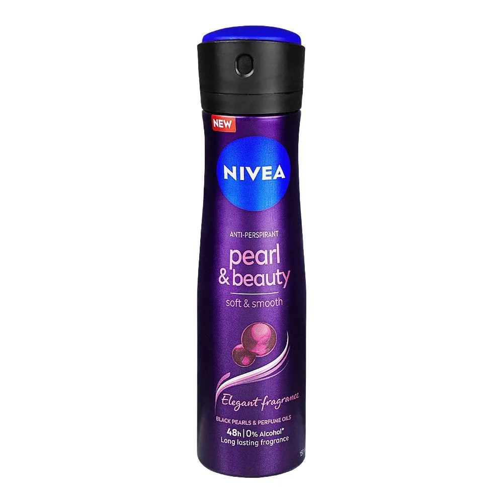 Nivea Pearl & Beauty 48H Lasting, Deodorant Body Spray For Women Nivea