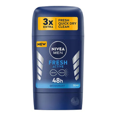 Nivea Men, 48H Fresh Active Infini Fresh Deodorant Stick - 50ml Nivea