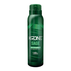 Krone Attitude Sage Body Spray, For Men - 150ml Krone