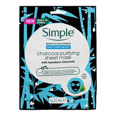 Simple Sensitive Skin Experts Pollution Protect Sheet Mask Vitamin B3 & Antioxidant Simple