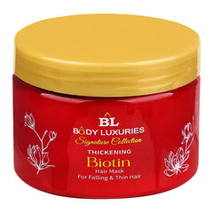 Body Luxuries Thickening Biotin Hair Mask - 300gm Body Luxuries