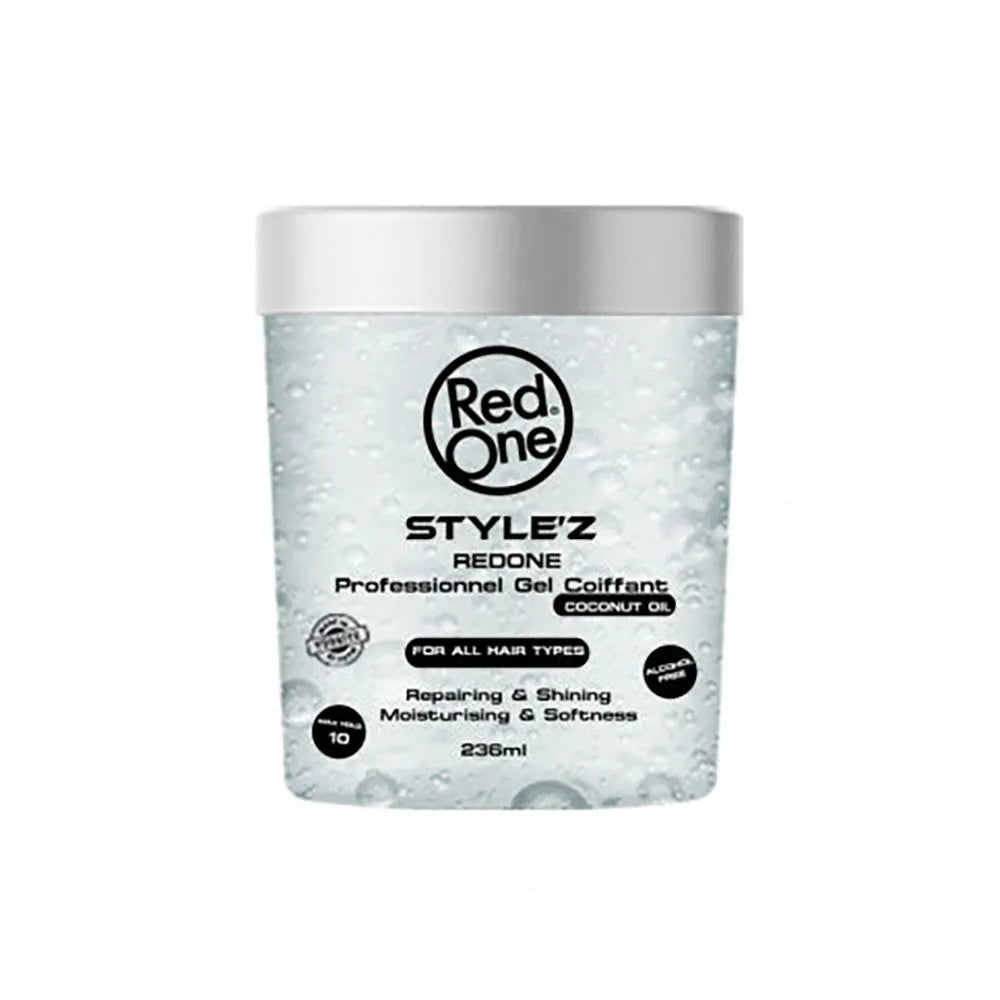Redone Style'z Professional Hair Gel With Coconut Oil, For All Hair Redone