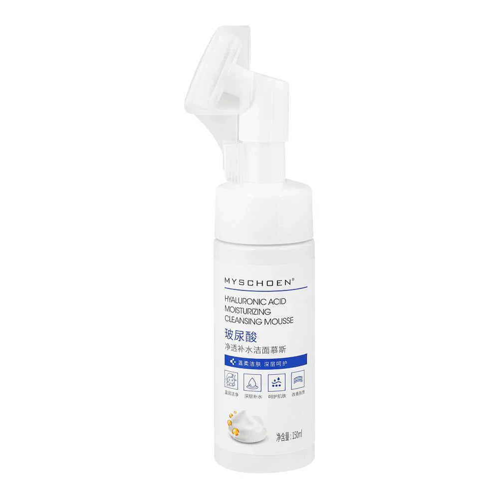 Myschoen Hyaluronic Acid Moisturizing Cleansing Face Wash Mousse – Myschoen