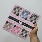 12 pcs Nails Finger Art oval nails Square Shape Artificial Nails Cosmia.pk
