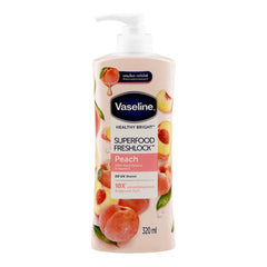 Vaseline - Body Lotion Healthy Bright Super Food Fresh Lock Peach Vaseline