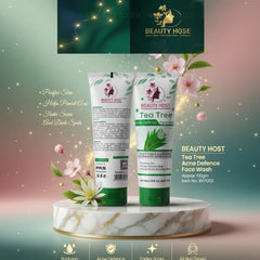 Beauty Host Tea Tree Acne Defence Face Wash - 100ml Beauty Host