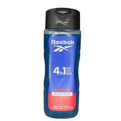 Reebok 4 in 1 Hair & Body Shower Gel Move Your Spirit - 400ml Reebok