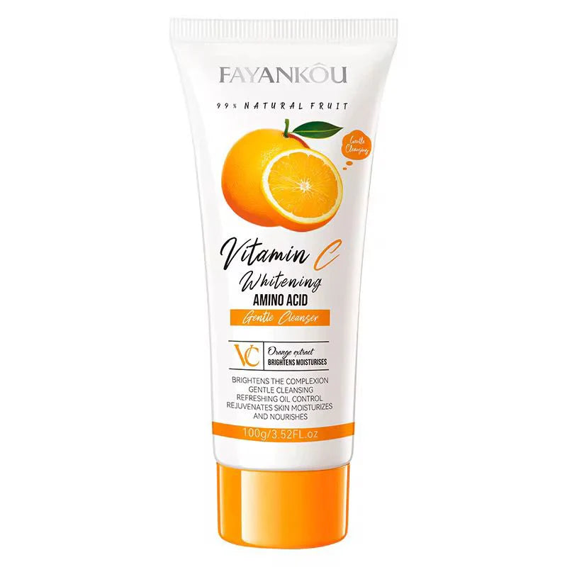 FAYANKOU Orange Extract Vitamin C Whitening Cleanser – 100g FAYANKOU