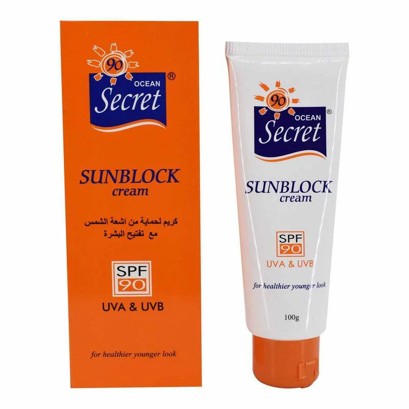 Ocean Secret Sunblock Cream SPF90 - 100g Ocean Beauty