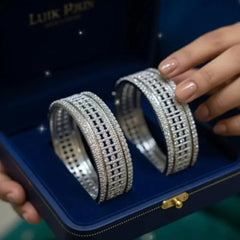 Silver Bengals Chura set Cosmia