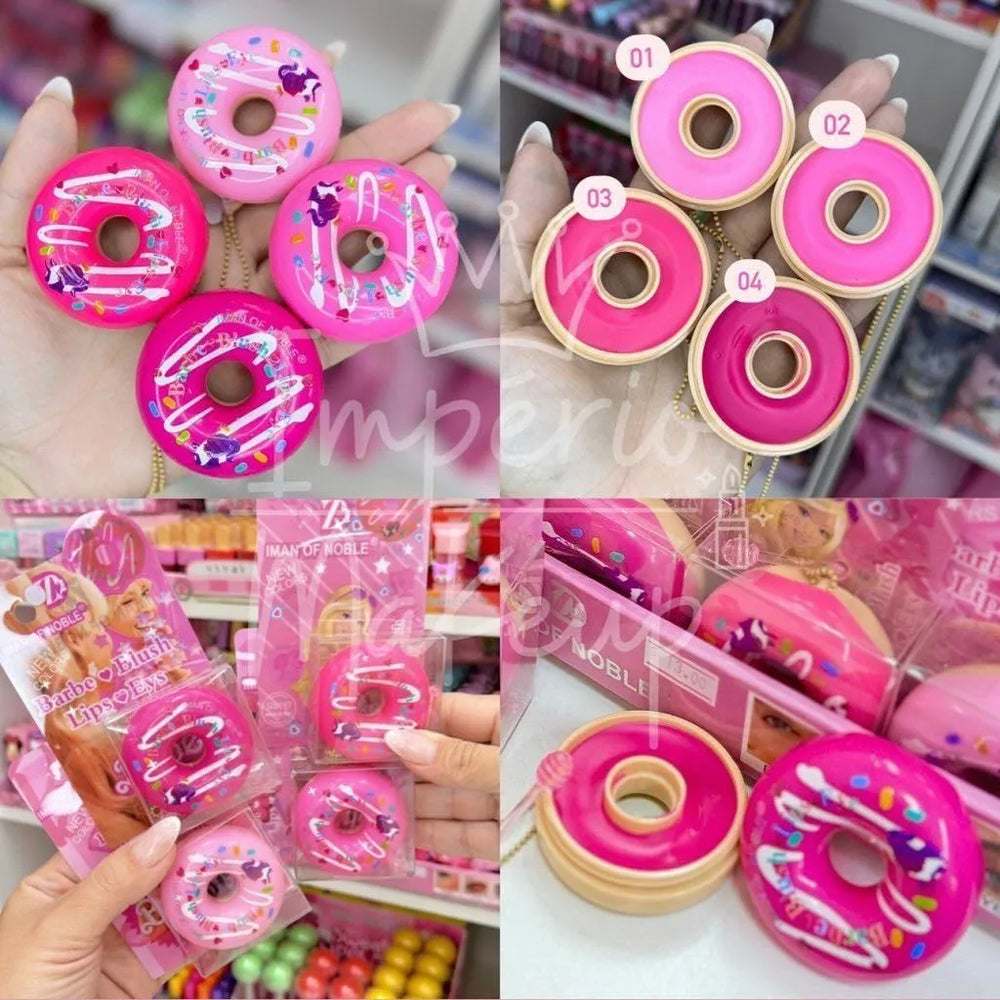 IMAN OF NOBLE Barbie Donut Lip Balm Each Iman of Noble