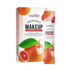 Sadoer Grapefruit Makeup Remover Lotion - 5ml - 10Pcs Sadoer
