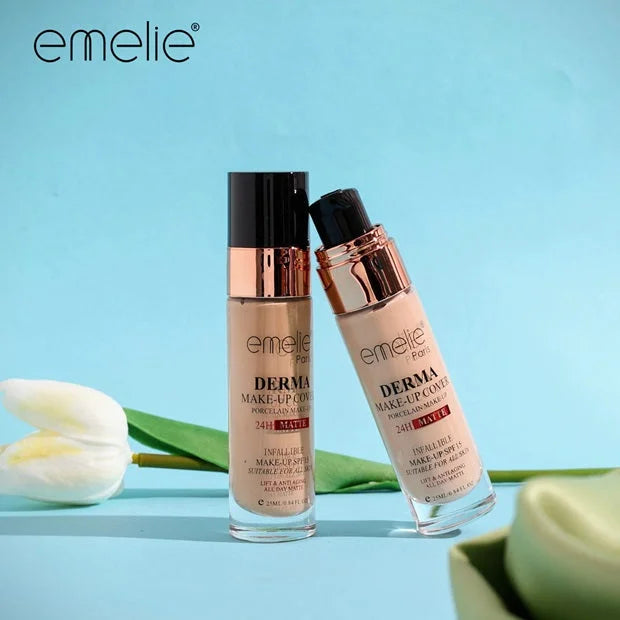Emelie Derma Makeup Cover Foundation - 25ml Emelie