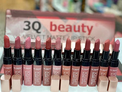 3Q Beauty Velvet Matte Lipstick Set of 12 3Q Beauty