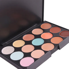 Miss Rose Concealer & Contour Palette - 15 Colors Miss Rose