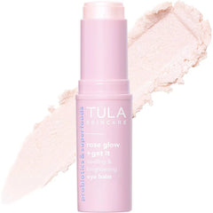 Original TULA Skincare Rose Glow & Get It Cooling & Brightening Eye TULA