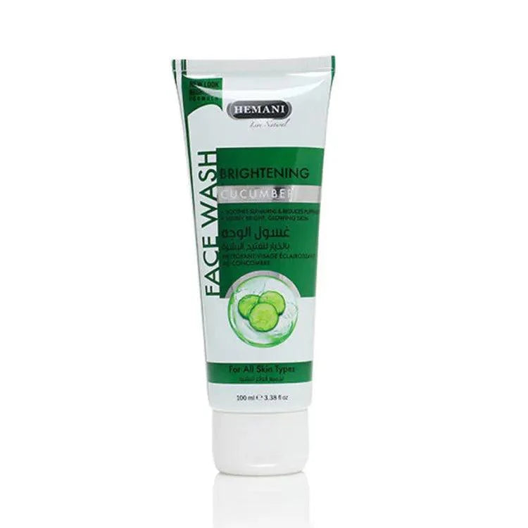 Hemani Live Natural - Cucumber Face Wash - 100ml Hemani