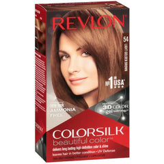 REVLON (Italy) 54 Light Golden Brown 3D Hair Color Revlon