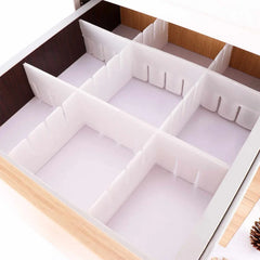 Drawer Divider - Adjustable Drawer Organizer - 4 Strips Cosmia.pk