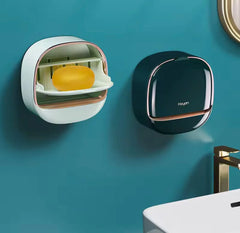 Wall Mounted Soap Holder With Flip Cover Cosmia.pk