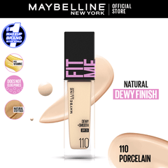 Original Maybelline New York Fitme Dewy & Smooth Liquid Foundation Maybelline